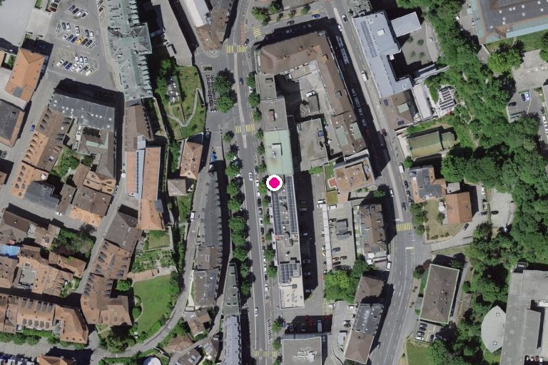 Plan de situation : Rue Saint-Martin 32 1005 Lausanne